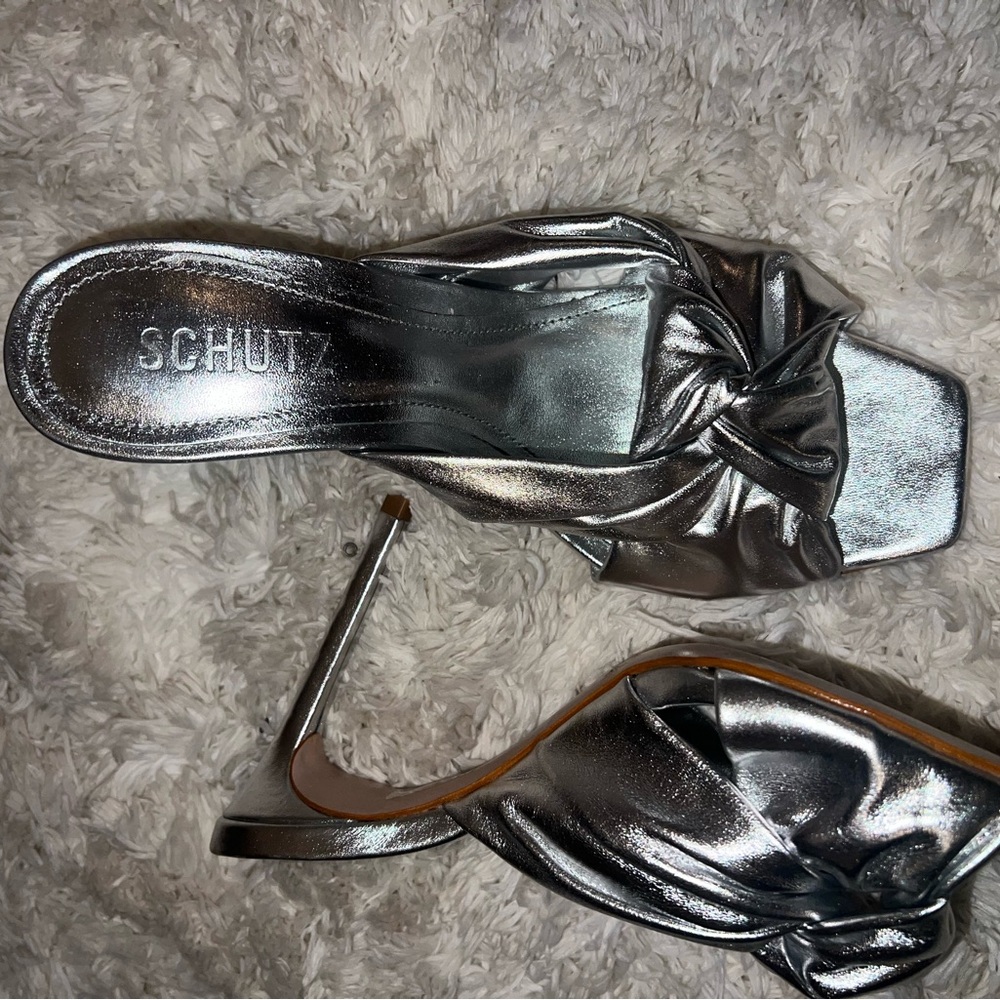 Schultz Silver Heels